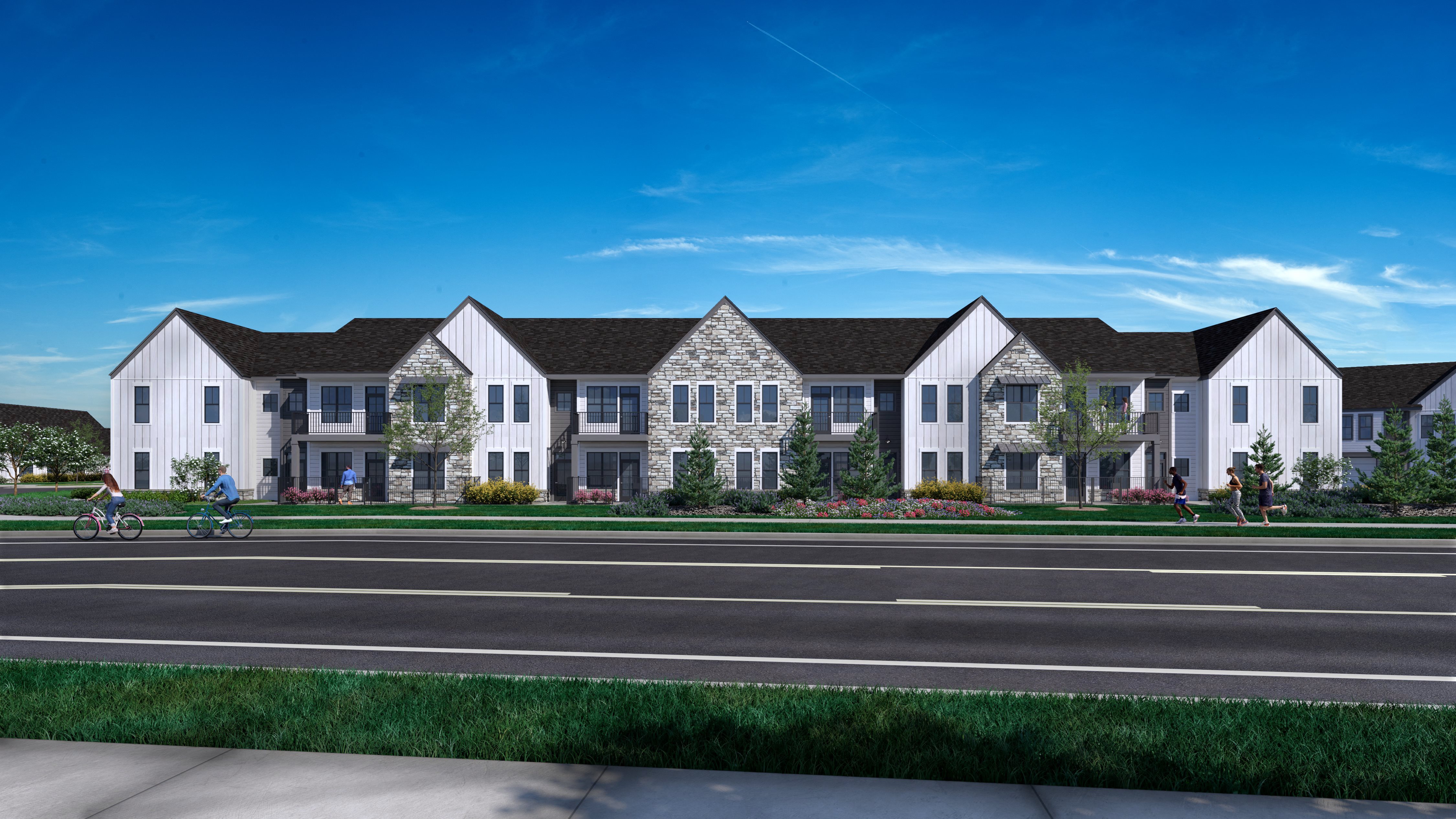 The Crossings Apartments in New Hudson, MI